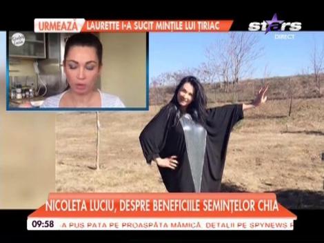 Nicoleta Luciu, despre beneficiile seminţelor de chia