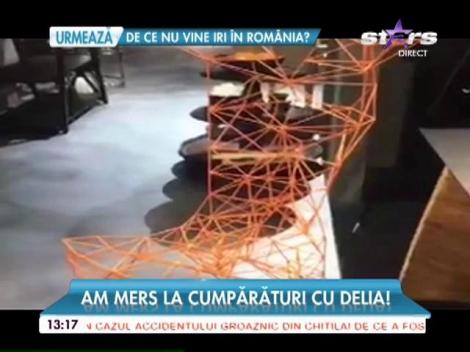 Am mers la cumpărături cu Delia. Penthouse-ul merită fiecare bănuţ! Dressing-ul artistei te face să plângi de ciudă!