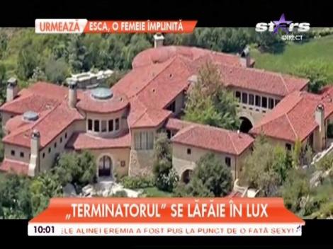 Casa de 23 de milioane de dolari a lui Arnold Schwarzenegger. Paradisul pe pământ!