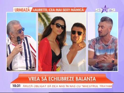 Adrian Mutu şi Sandra Bachici, părinţi de băiat? "Briliantul" şi soţia, fuguţa la medic