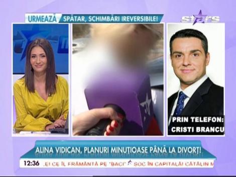 Adevăratul motiv pentru care Alina Vidican a întârziat divorţul: "A fost un atac surd împotriva dorinţei lui Cristi Borcea!"