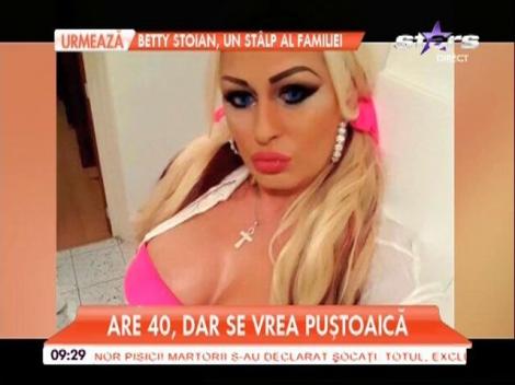 E dependentă de operaţiile estetice şi nu-şi dă seama că arată dezastruos. O cântăreaţă celebră, hotărâtă să intre în "reparaţii totale"