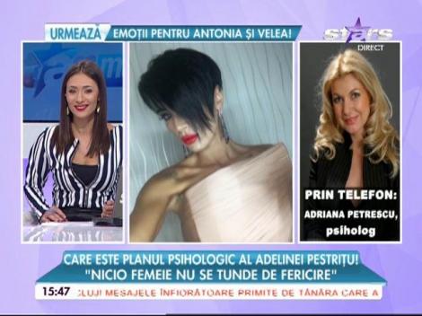 Vrea să șocheze sau să îl recucerească pe Speak? Adelina Pestrițu, schimbare uimitoare de look