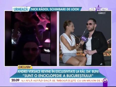 VIDEO de senzație! Regele fiţelor, o "victimă" a problemelor! Andrei Versace nu se dezminte: "Aşa se petrece corect a cincea zi de weekend!"