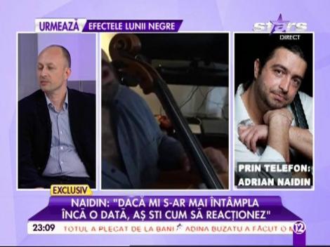 Adrian Naidin, primele declaraţii după ce a fost la un pas de moarte după ce a căzut de la etaj
