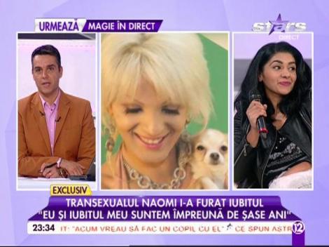 Transexualul Naomi a furat inima cuiva. Află totul de la femeia înşelată!