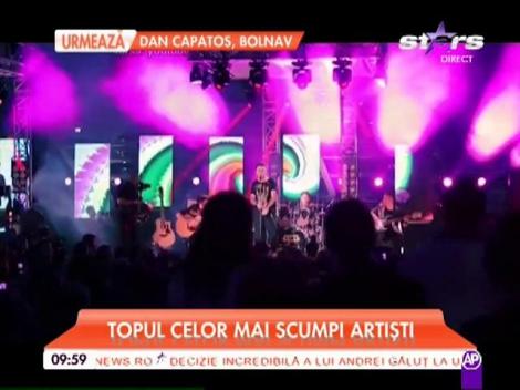 Topul celor mai scumpi artiști din România