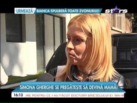 Simona Gherghe se pregăteşte să devină mamă!