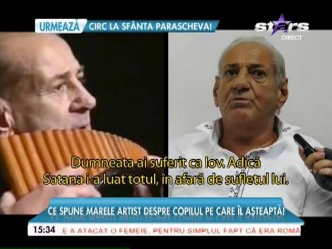 La aproape 75 de ani, celebrul naist Gheorghe Zamfir aşteaptă un copil. E pregătit să schimbe biberoane și scutece?