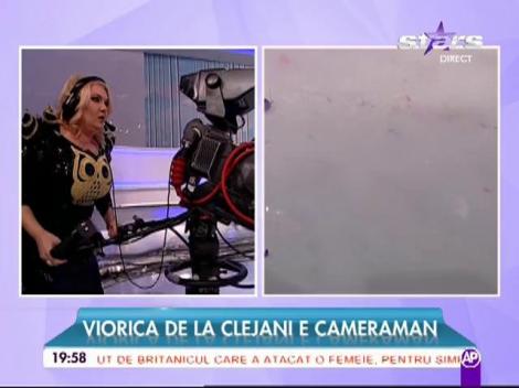 Viorica de la Clejani a devenit cameraman şi Buzdugan e şef de macara!