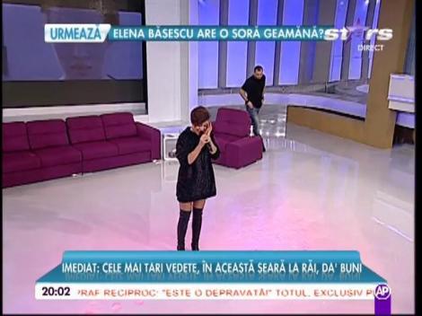 A venit în platoul "Răi da buni" şi i-a recitat o poezie! Mihai Morar, emoţionat până la lacrimi de recitarea Nicoletei Nucă. Ascultă şi tu!