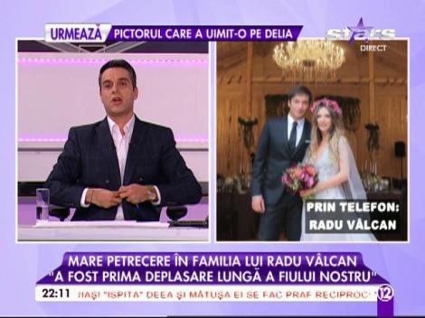 Radu V&acirc;lcan, dezvăluiri intime despre prima ieşire la munte &icirc;n trei! Ce s-a &icirc;nt&acirc;mplat cu micuţul Alexandru