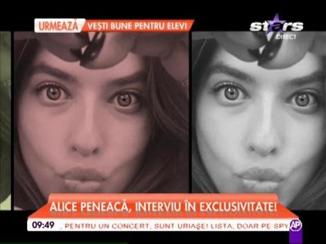Alice Peneacă, pregătită să devină mămică