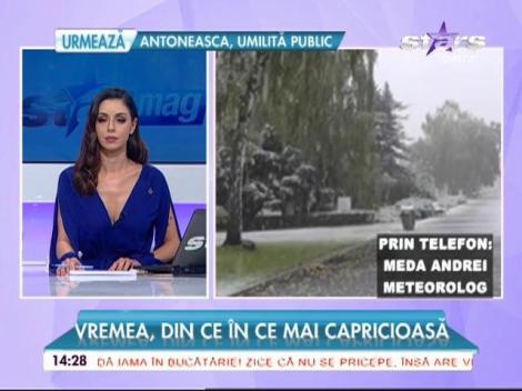 Vremea, din ce în ce mai capricioasă. Cod galben de vânt și ceață