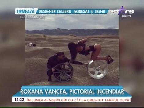 Imagini care îţi taie respiraţia! Roxana Vancea, pictorial mult prea sexy  la vulcanii noroioși!