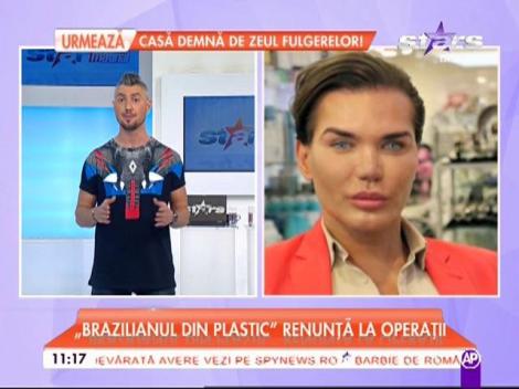 "Brazilianul din plastic" vrea să renunţe la intervenţiile estetice