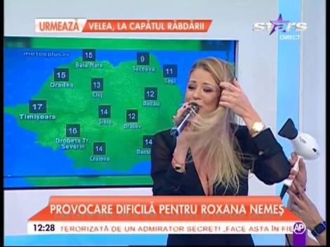 Roxana Nemeș prezintă rubrica Meteo!