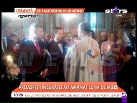 După o relaţie de patru ani, Andreea Răducan şi Daniel Tandreu au devenit soţ şi soţie şi în faţa lui Dumnezeu