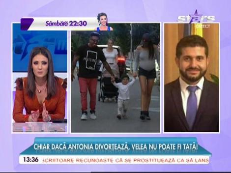 Ghinionul se ține lanț de Antonia! Chiar dacă artista divorţează de fostul soț, Velea nu poate fi tatăl băiatului său
