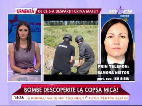 Alertă! Bombe descoperite la Copşa Mică, Sibiu! Circulația feroviară a fost întreruptă