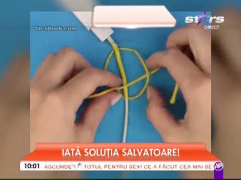 Probleme cu cablul încărcătorului de telefon? Se rupe des şi trebuie să cumpăraţi altul? Iată soluţia salvatoare!