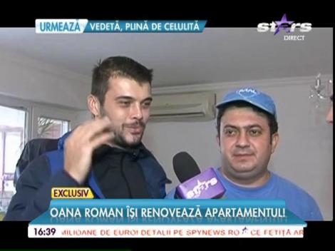 Oana Roman își renovează apartamentul!