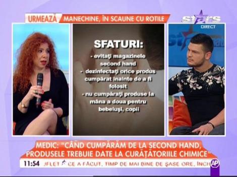 Produsele cumpărate de la second hand trebuie date la curăţătoriile chimice