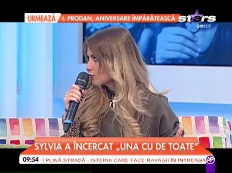 Silueta perfectă se ţine cu... shaorma! Sylvia a încercat "una cu de toate"