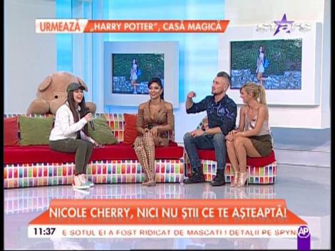 Nicole Cherry, în fața celei mai tari provocări: ”Ghicește melodia!” Ce s-a întâmplat când a început să cânte Florin Salam