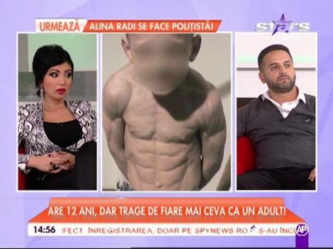 De la 5 ani, trage de fiare ca un adult! Cum a ajuns să arate Giuliano Stroe, micul Hercule, la doar 12 ani. Este un pachet de mușchi