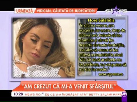 O blondă cunoscută de la noi a ajuns la urgențe!