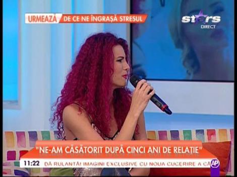 Andreea D a devenit mireasă: "Ne-am căsătorit după cinci luni de relaţie"