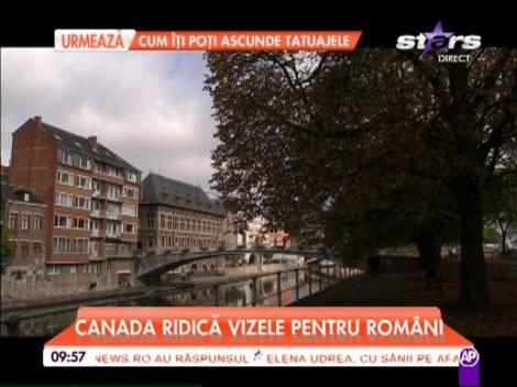 Canada ridică vizele pentru români!
