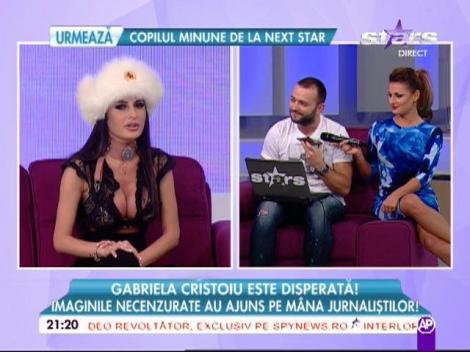Prima apariţie publică a Gabrielei Cristoiu, după ce a apărut &icirc;n presă clipul &icirc;n care e &icirc;n ipostaze fierbinţi alături de Briana