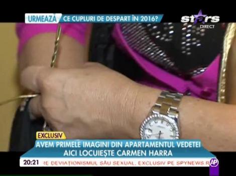 Primele imagini din apartamentul lui Carmen Harra! &Icirc;n America trăieşte &icirc;n lux, dar &icirc;n Rom&acirc;nia nu are apă caldă şi căldură