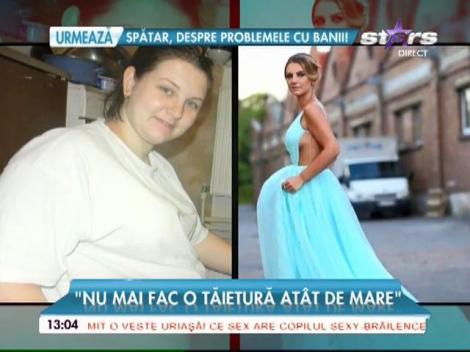 Adina Bourceanu a scăpat de 40 de kilograme