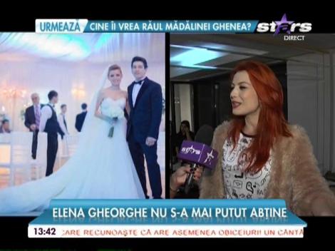Elena Gheorghe despre soacra sa: "E foarte prietenoasă, e foarte caldă"