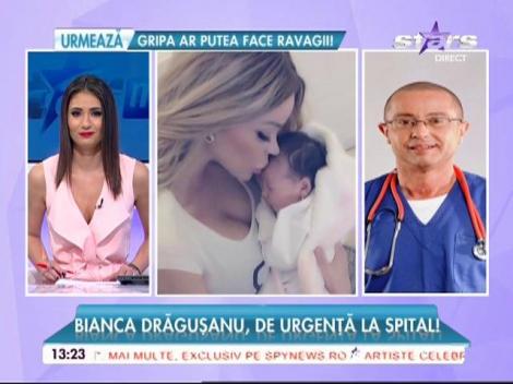 Bianca Drăguşanu, de urgenţă la spital! Fetiţa ei are probleme de sănătate!