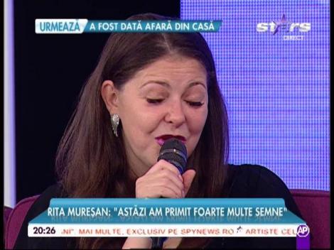 Rita Mureşan, pe scena de la X-Factor: "Mă gândesc să particip cu piesa asta"