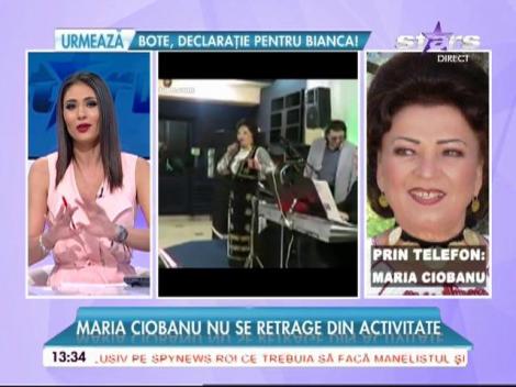 Maria Ciobanu a învins lupta cu cancerul şi va reveni pe scenă! Interpreta a lămurit lucrurile în direct!