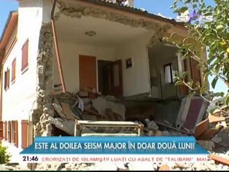 Cutremur puternic în Italia! Este al doilea seism major în doar două luni