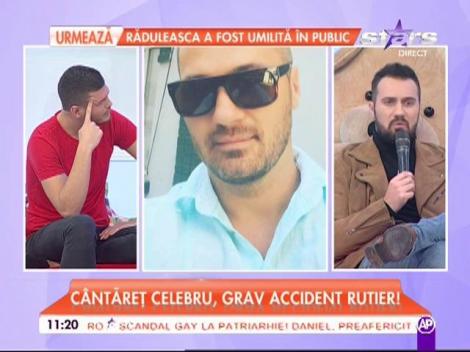 Un cântăreţ celebru a avut parte de un grav accident rutier! A fost aproape de moarte de două ori!