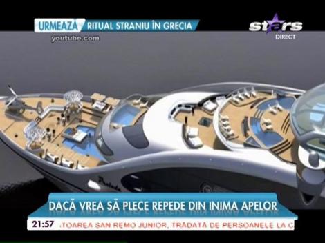 Bill Gates are un super iaht dotat cu sistem de apărare!