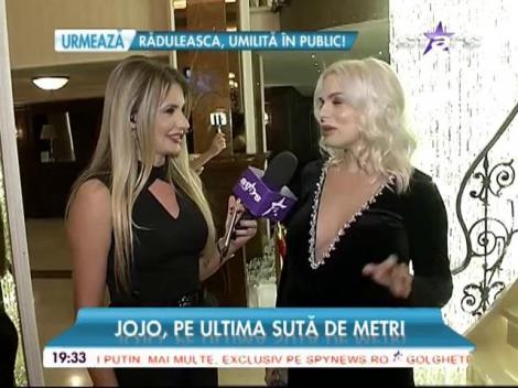 Jojo mai are puțin și naște, dar este o gravidă activă