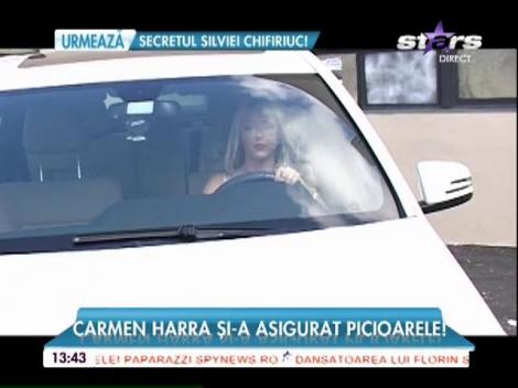 Carmen Harra şi-a asigurat picioarele!