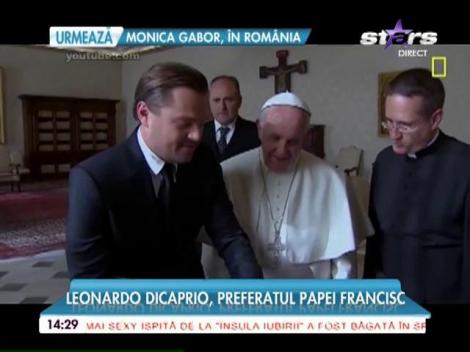 Leonardo DiCaprio, întâlnire cu Papa Francisc