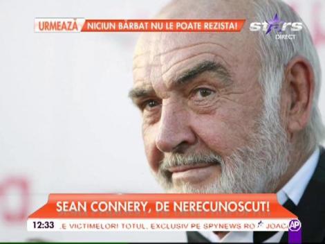 Sean Connery a ajuns de nerecunoscut. Actorul nu se mai ține pe picioare!