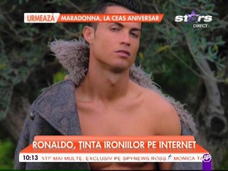 Cristiano Ronaldo, ținta ironiilor pe internet
