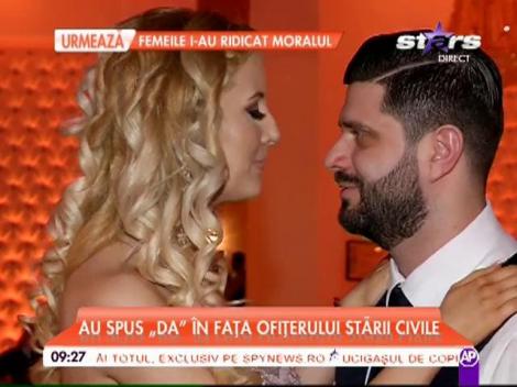 Unul dintre cei mai controversați concurenți de la ”Mireasă pentru fiul meu” s-a căsătorit