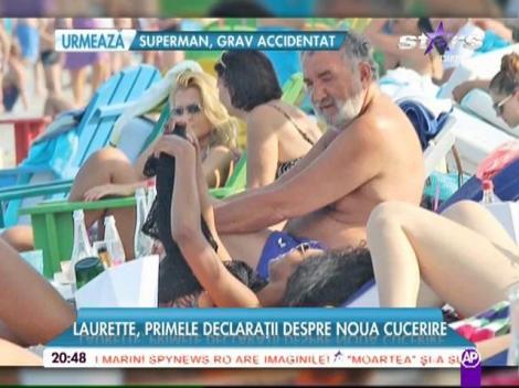 Laurette, modelul de ciocolată, și-a tras iubit nou